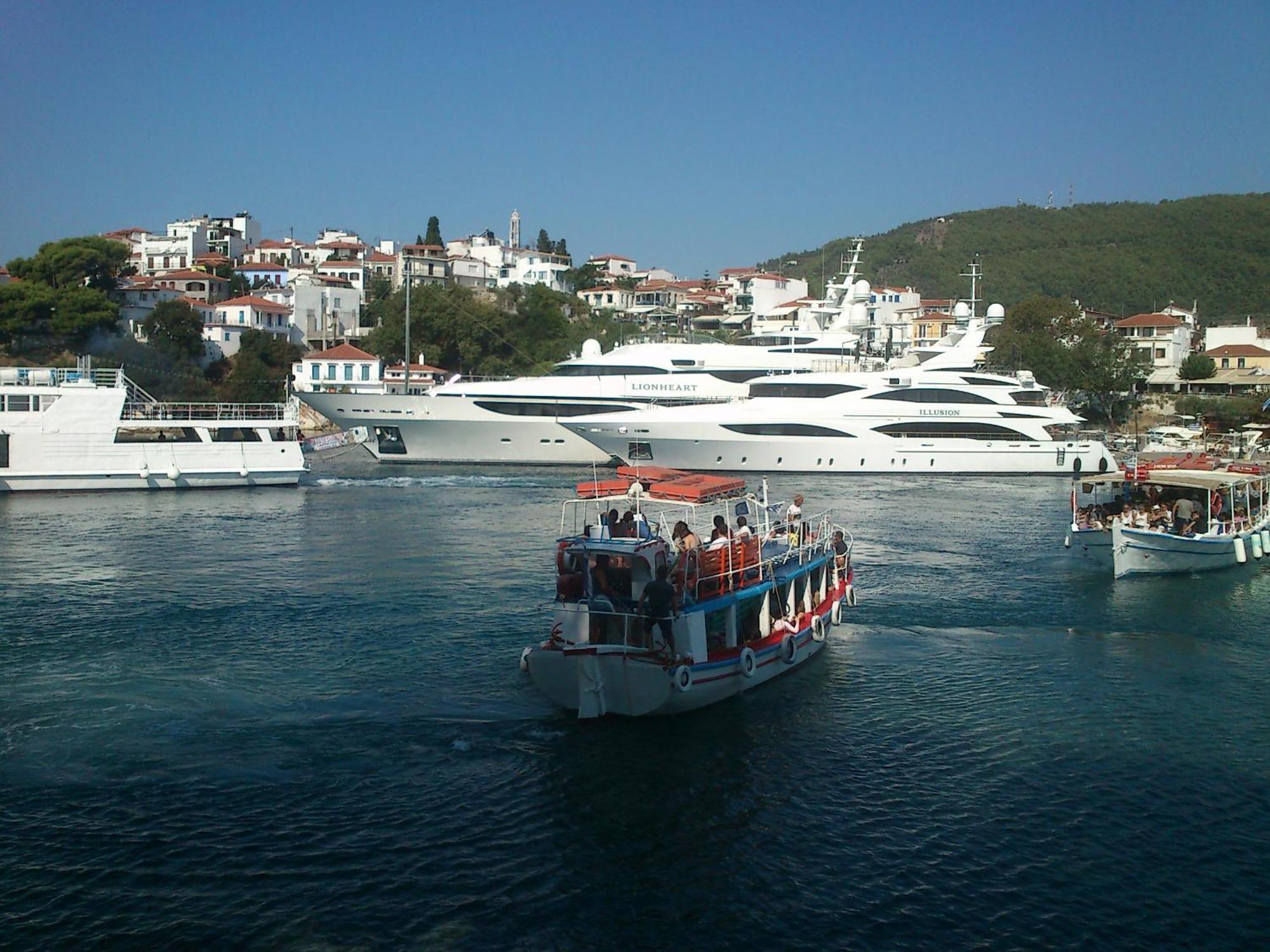 Filidas Apartments Skiathos-stad Buitenkant foto